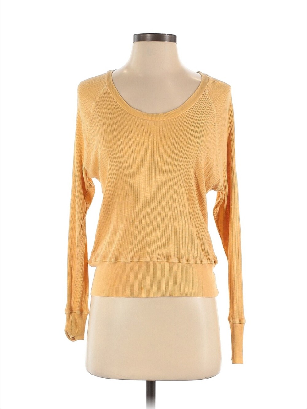 Sundry Yellow Long Sleeve Xs